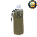 Hunting Water Bottle Pouch Outdoor Molle Kettle Pouch Holder Camping Hiking Cycling Bottle Bag Drawstring Multifunction Bottle